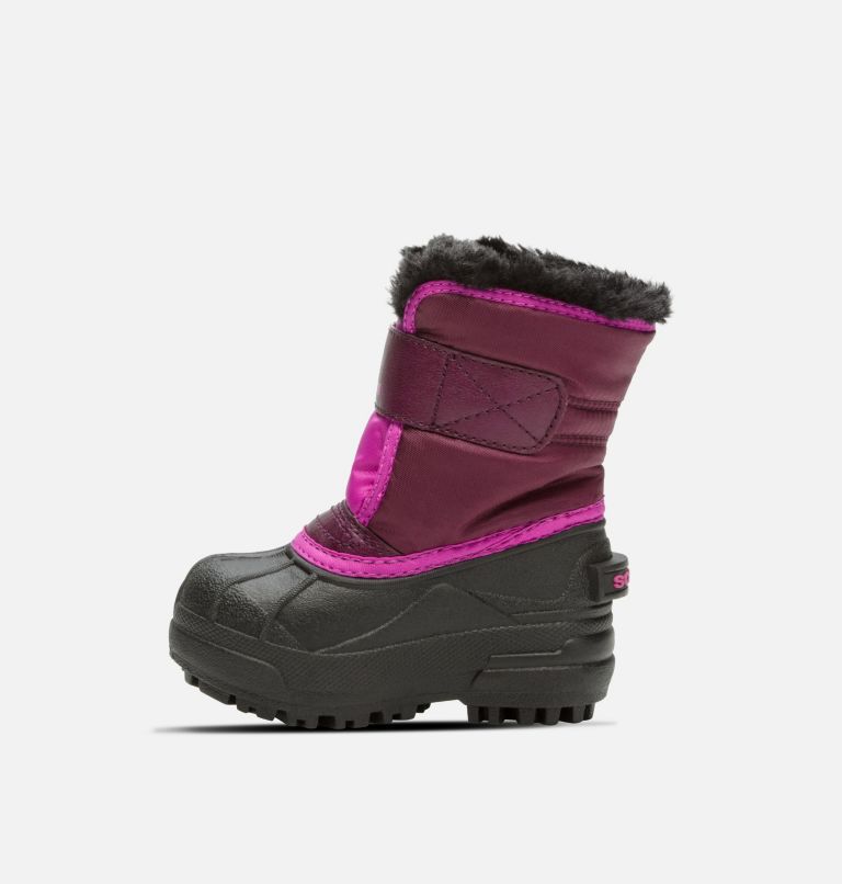 Thumbnail: Stivali da neve Snow Commander da bambino piccolo, Color: Purple Dahlia, Groovy Pink, image 4