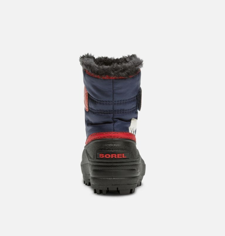 Toddlers' Snow Commander Snow Boot, Color: Nocturnal, Sail Red, image 3