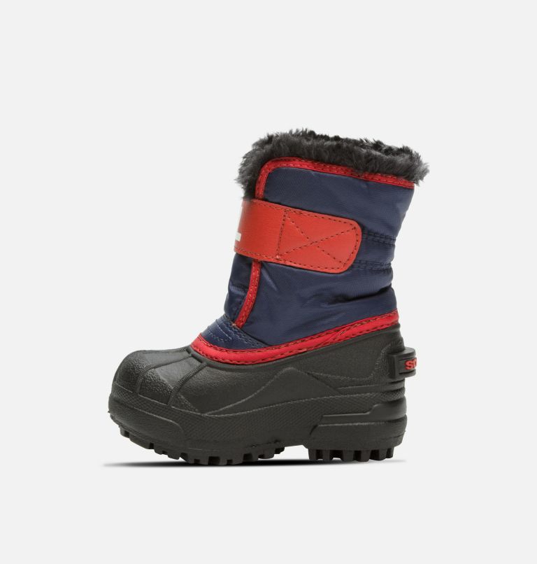 Toddlers' Snow Commander Snow Boot, Color: Nocturnal, Sail Red, image 4