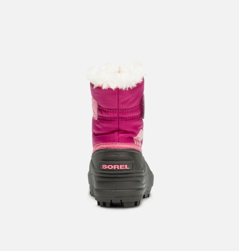 Thumbnail: Toddlers' Snow Commander Snow Boot, Color: Tropic Pink, Deep Blush, image 3