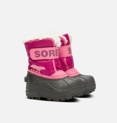 Toddlers' Snow Commander&trade; Boot TODDLER SNOW COMMANDER&trade; | 591 | 4, Tropic Pink, Deep Blush, 3/4 front