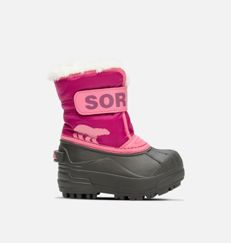 Toddler Snow Commander Boot, Color: Tropic Pink, Deep Blush, image 1