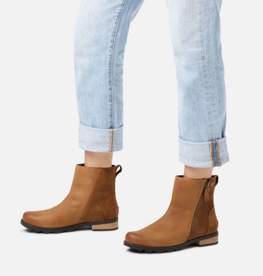 sorel emelie zip bootie