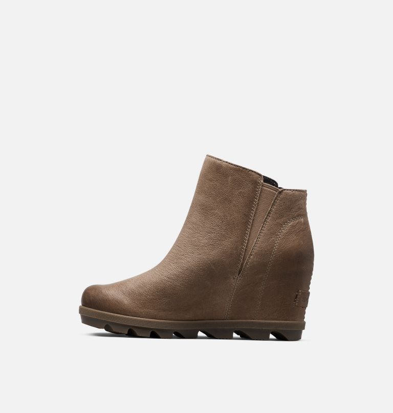 Women's Joan Of Arctic Wedge II Zip Bootie , Color: Ash Brown, image 4