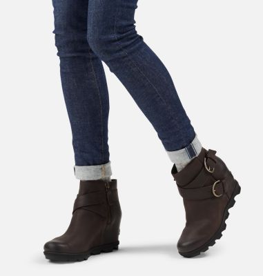 women's joan of arctic wedge ii waterproof booties