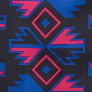 Black SW Blocks Print