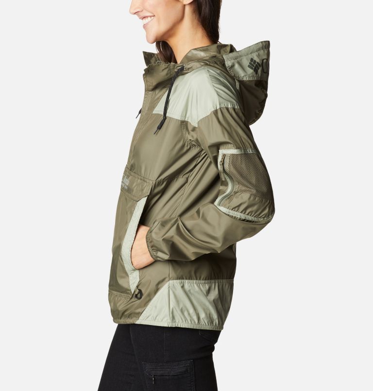 Challenger Windbreaker, Color: Stone Green, Safari, image 3