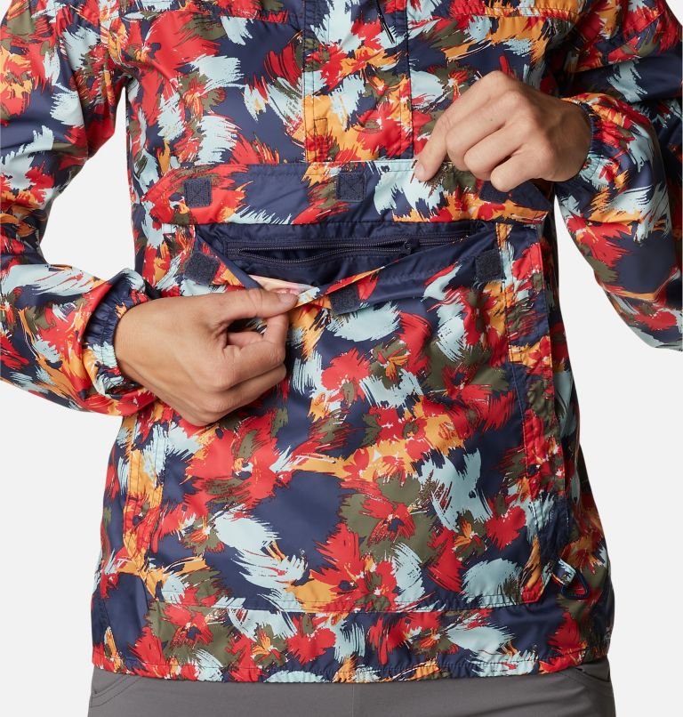 Challenger Windbreaker | 469 | S, Color: Nocturnal Typhoon Blooms Print, image 6
