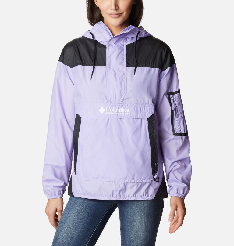 Columbia purple windbreaker hotsell