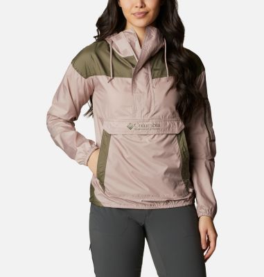 Challenger&trade; Windjacke f&uuml;r Damen Challenger&trade; Windbreaker | 649 | L, Mauve Vapor, Stone Green, front