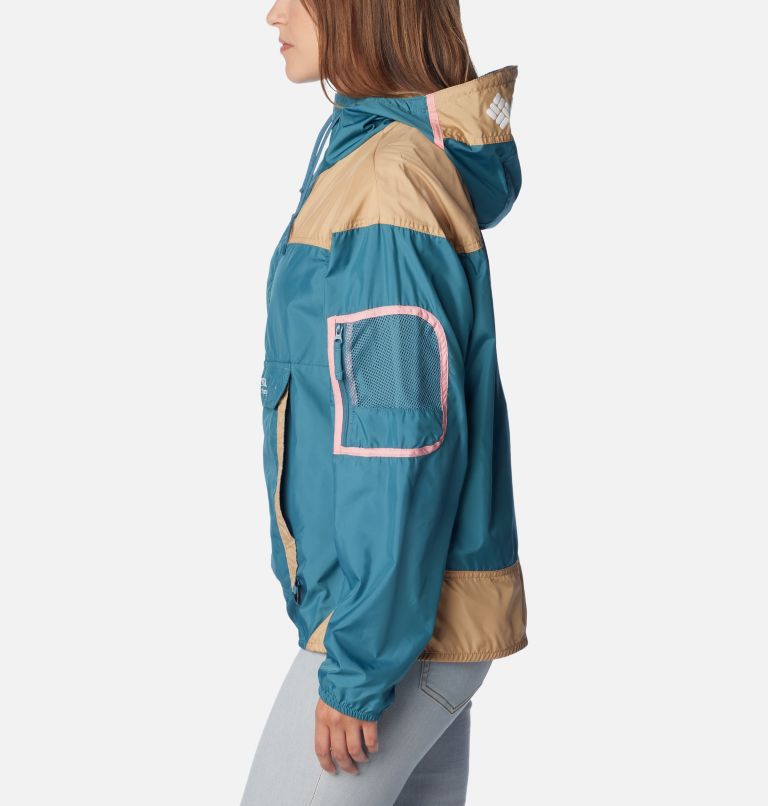 Women's Challenger Windbreaker, Color: Cloudburst, Canoe, image 3