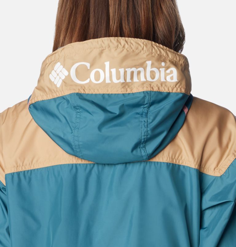 Women's Challenger Windbreaker, Color: Cloudburst, Canoe, image 5