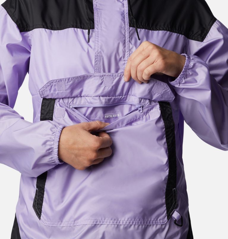 Coupe-vent Challenger Femme, Color: Frosted Purple, Black, image 5