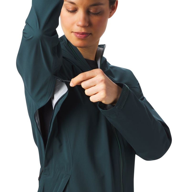 Thumbnail: Women's Stretch Ozonic Parka, Color: Blue Spruce, image 6