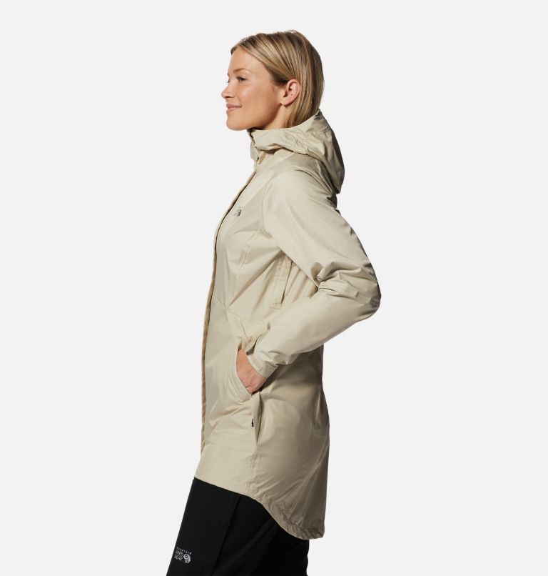 Women's Acadia Parka, Color: Wild Oyster, image 3