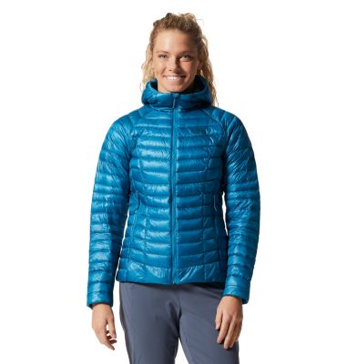 Metallic Sunset Mountain Puffer Jacket - Women - Ready-to-Wear