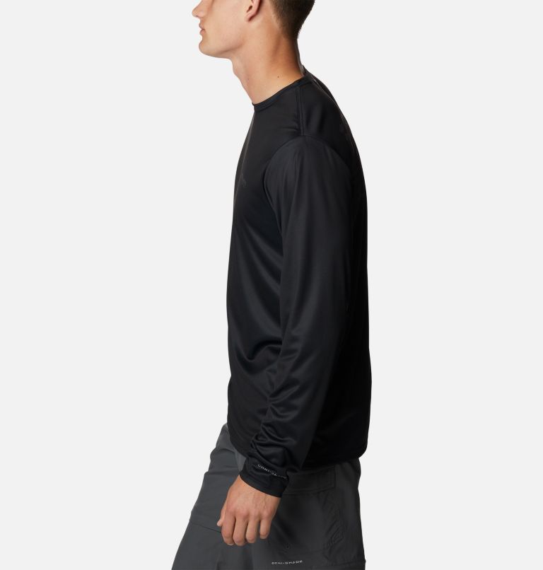 T-shirt à manches longues Terminal Tackle PFG Fish Flag Homme, Color: Black, Graphite CAN Fish, image 3