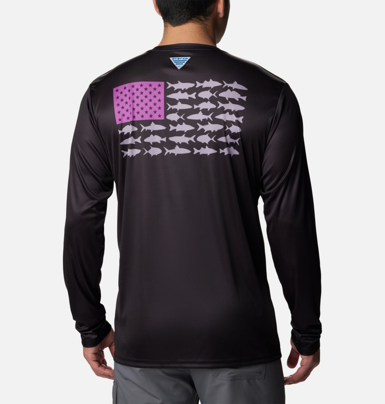Men's Terminal Tackle PFG Fish Flag™ Long Sleeve Shirt 2