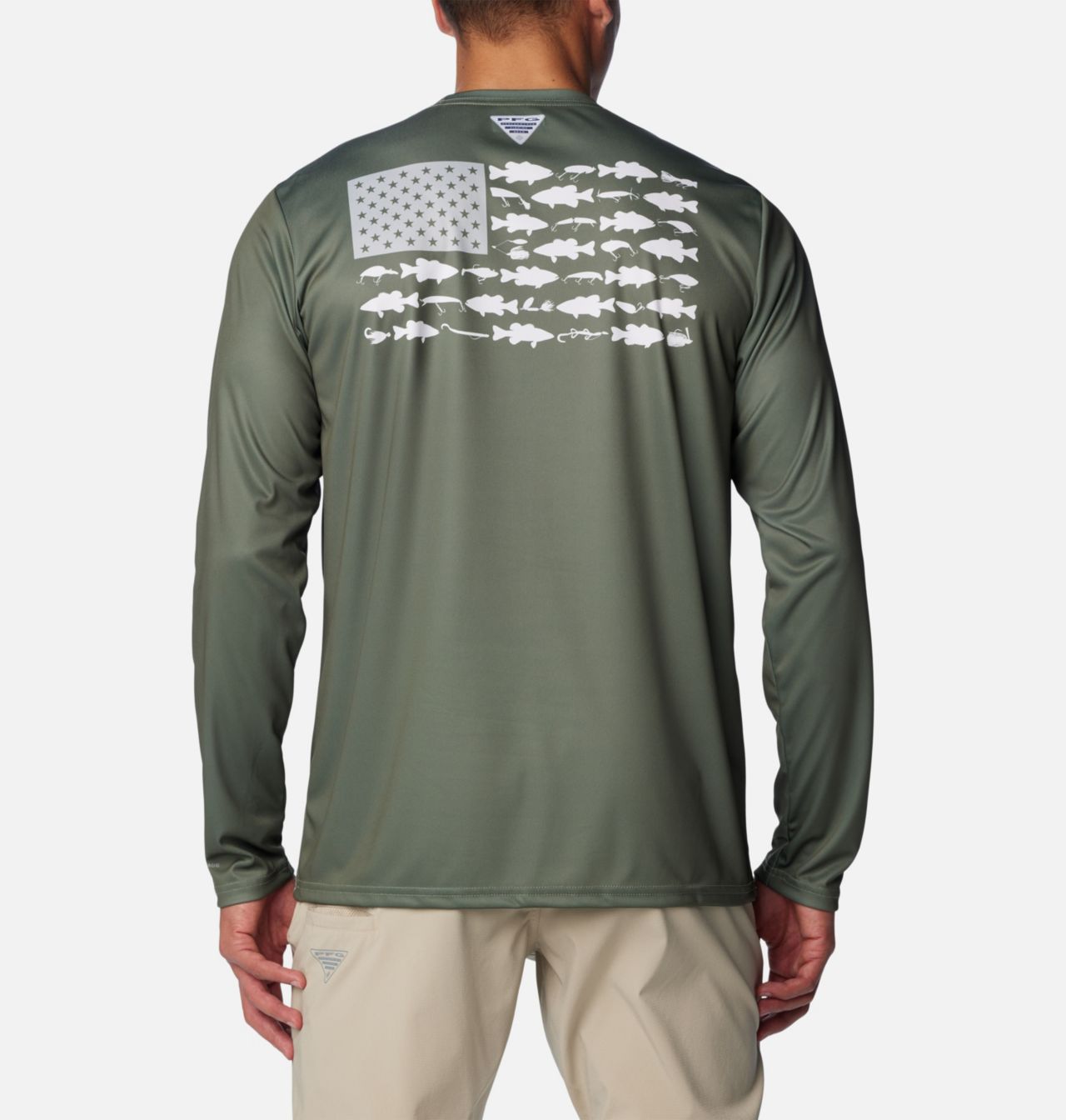 Men's Terminal Tackle PFG Fish Flag™ Long Sleeve Shirt 1