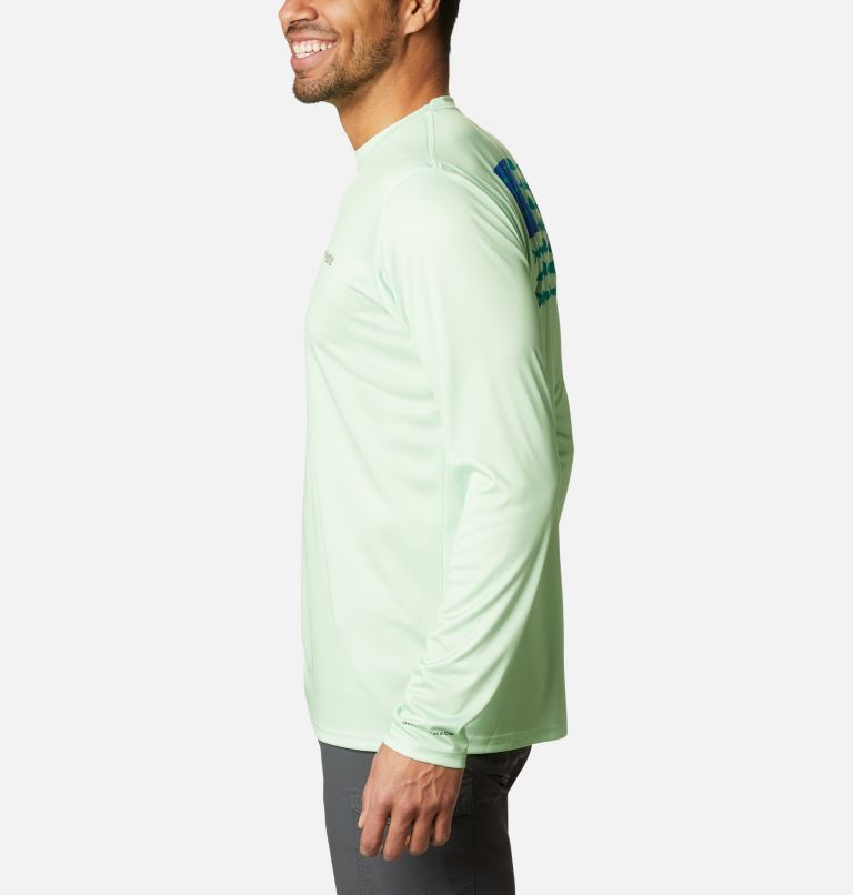 Terminal Tackle PFG Fish Flag LS | 372 | L, Color: Key West, Emerald Green, image 3