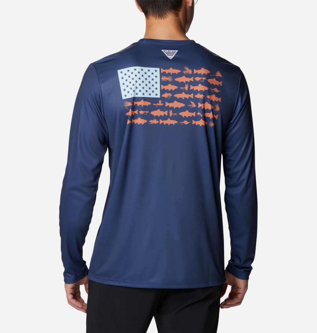 Men's Terminal Tackle PFG Fish Flag™ Long Sleeve Shirt 2