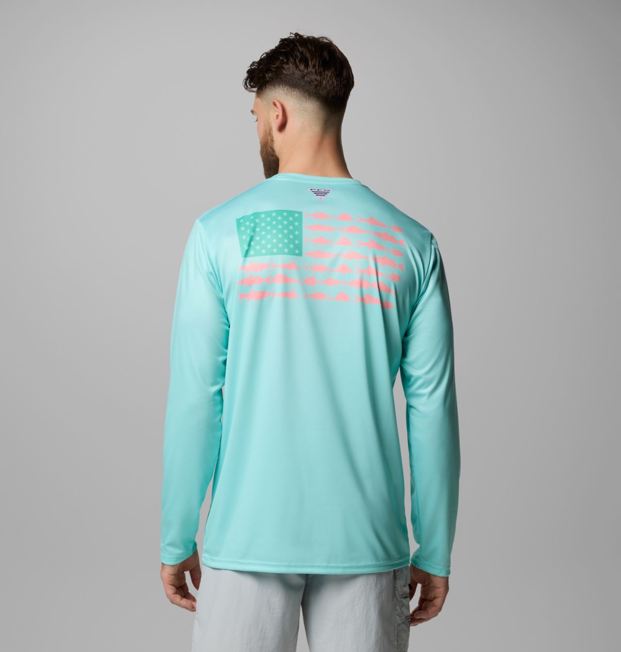 Men's Terminal Tackle PFG Fish Flag™ Long Sleeve Shirt 3