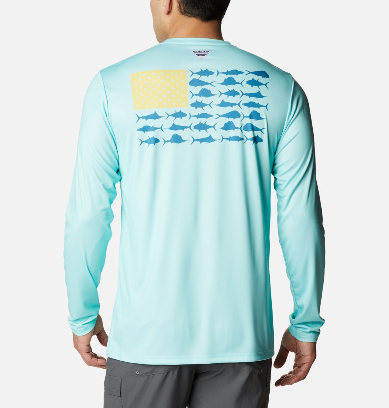 Men's Terminal Tackle PFG Fish Flag™ Long Sleeve Shirt 2
