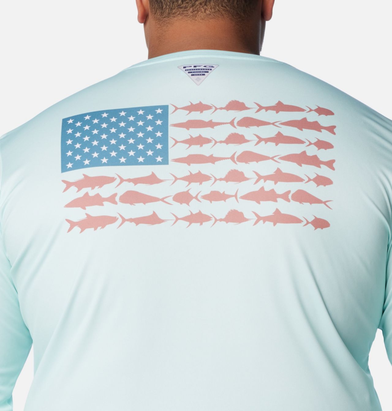 Men's PFG Terminal Tackle Fish Flag™ Long Sleeve Shirt - Big 5