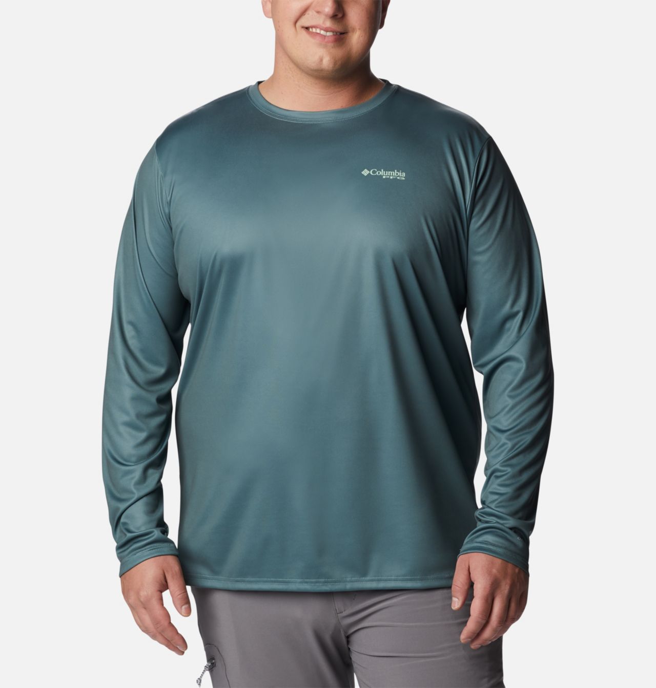 Men's PFG Terminal Tackle Fish Flag™ Long Sleeve Shirt - Big 1