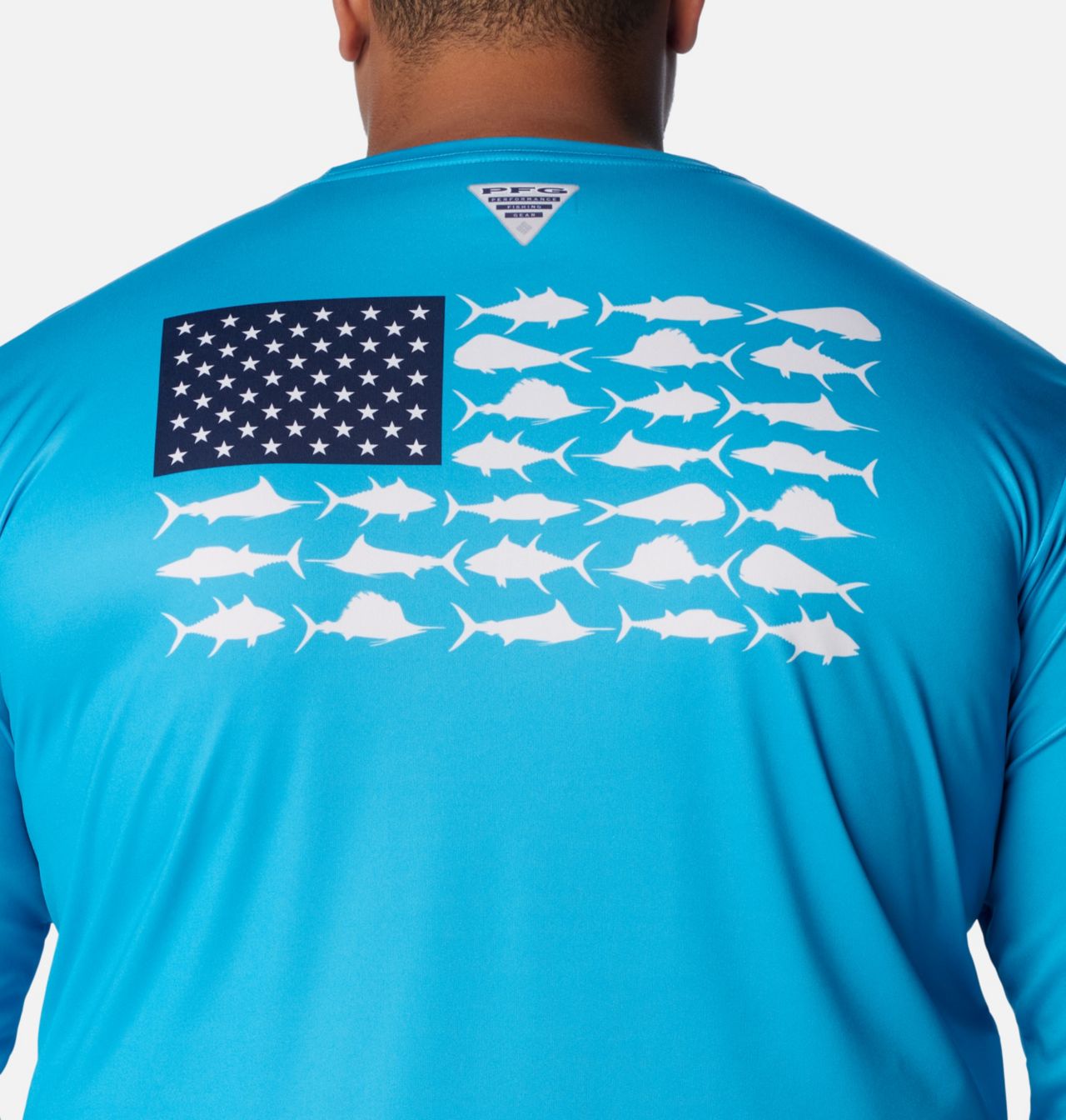 Men's PFG Terminal Tackle Fish Flag™ Long Sleeve Shirt - Big 5