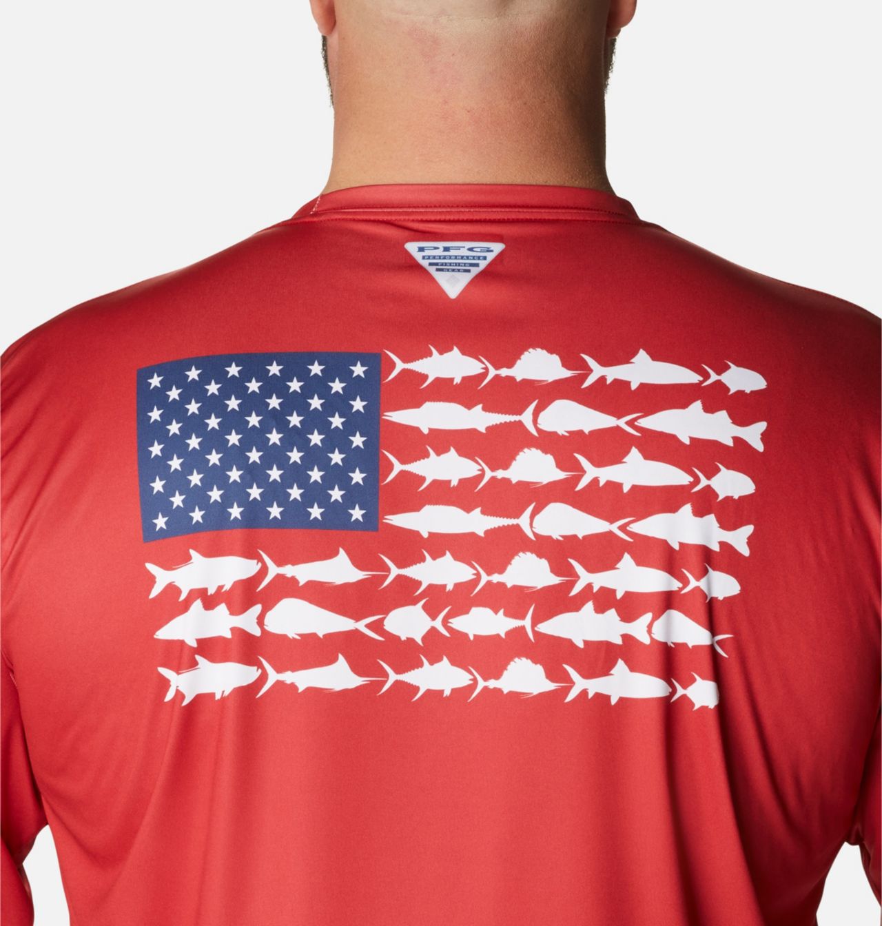 Men's PFG Terminal Tackle Fish Flag™ Long Sleeve Shirt - Big 5