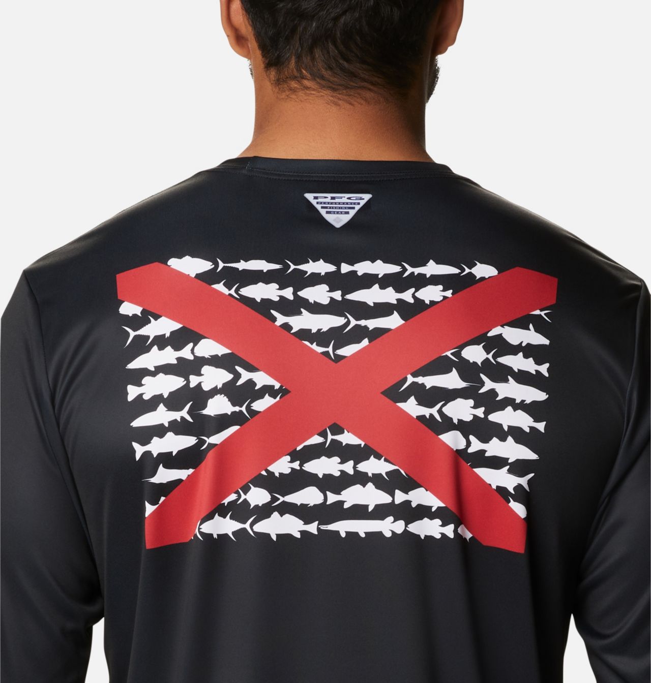 Men's PFG Terminal Tackle Fish Flag™ Long Sleeve Shirt - Tall 5