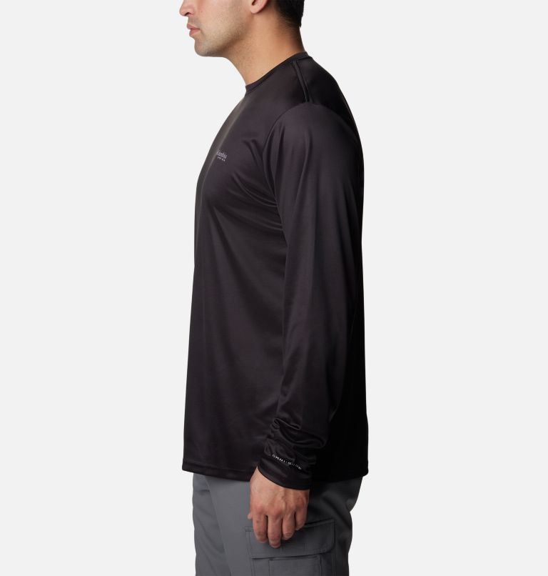 T-shirt à manches longues Terminal Tackle PFG Fish Flag Homme - Grandes tailles, Color: Black, Berry Jam Inshore Fish, image 3