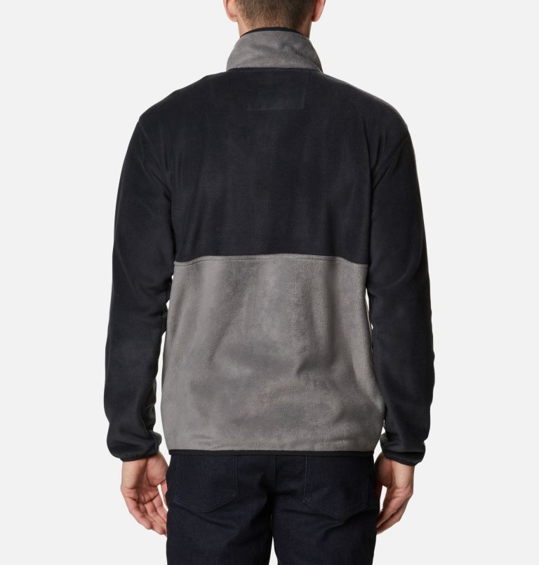 Manteau polaire à fermeture éclair Back Bowl pour hommes, Color: Black, City Grey, White, image 2