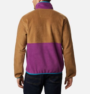 Pile Back Bowl&trade; da uomo Back Bowl&trade; Full Zip Fleece | 257 | S, Delta, Plum, back