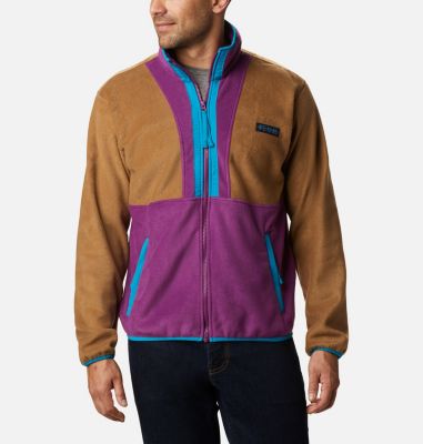 Pile Back Bowl&trade; da uomo Back Bowl&trade; Full Zip Fleece | 257 | S, Delta, Plum, front