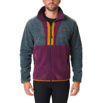 Men's Back Bowl&trade; Fleece Back Bowl&trade; Full Zip Fleece | 010 | S, Night Shadow, Black Cherry, front