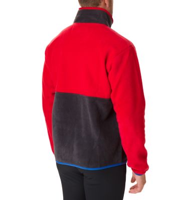 Men's Back Bowl&trade; Fleece Back Bowl&trade; Full Zip Fleece | 010 | S, Mountain Red, Black, Azul, back