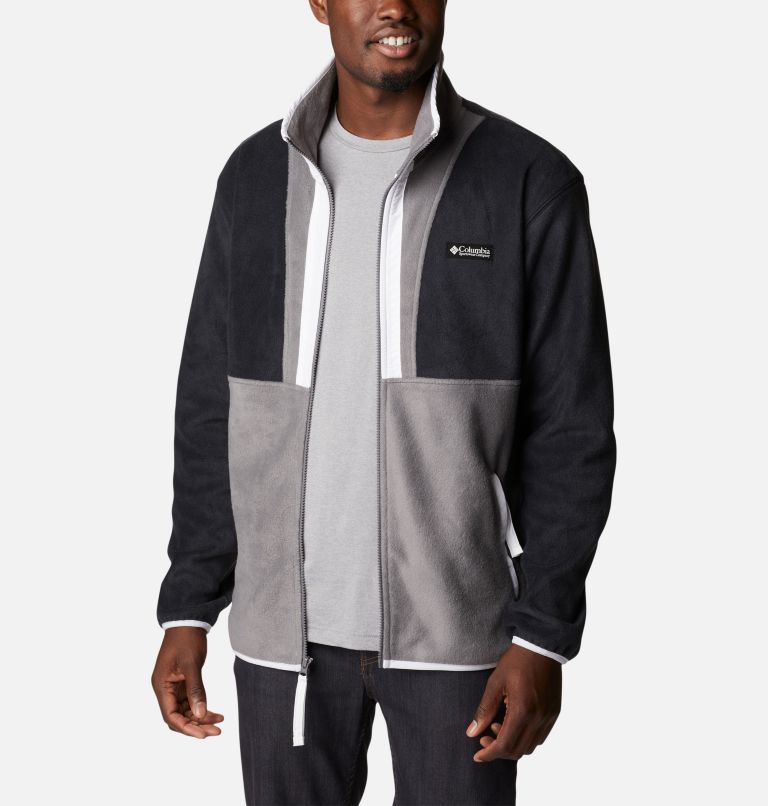 Columbia BACK BOWL FULL ZIP - Fleece jacket - black/city grey