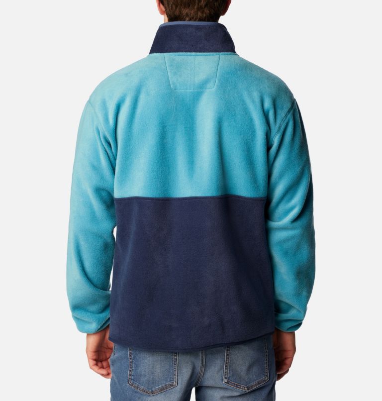 Back Bowl Full Zip Fleece | 424 | S, Color: Shasta, Collegiate Navy, image 2