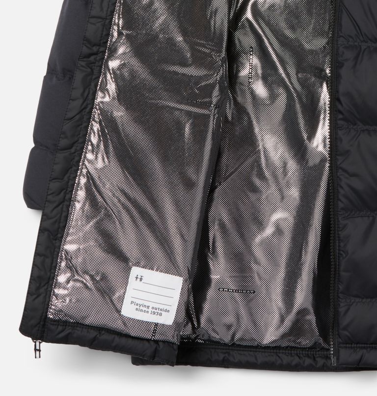 Boys' Bear Hunt Ridge Down Jacket, Color: Black, image 3