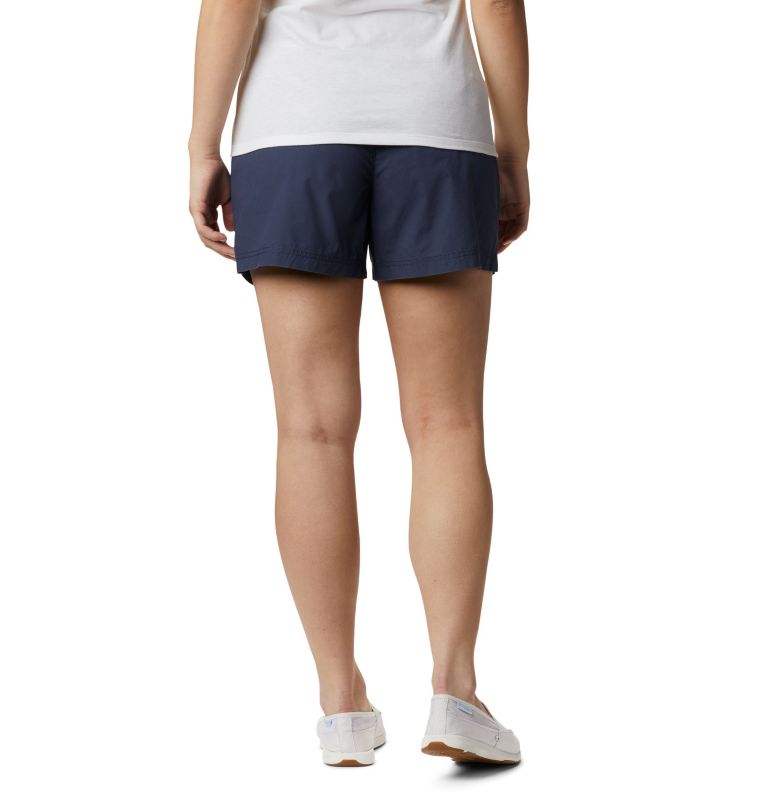 Women's Washed Out Shorts, Color: Nocturnal, image 2