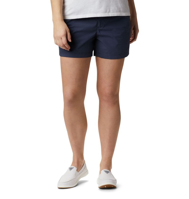 Thumbnail: Women's Washed Out Shorts, Color: Nocturnal, image 1
