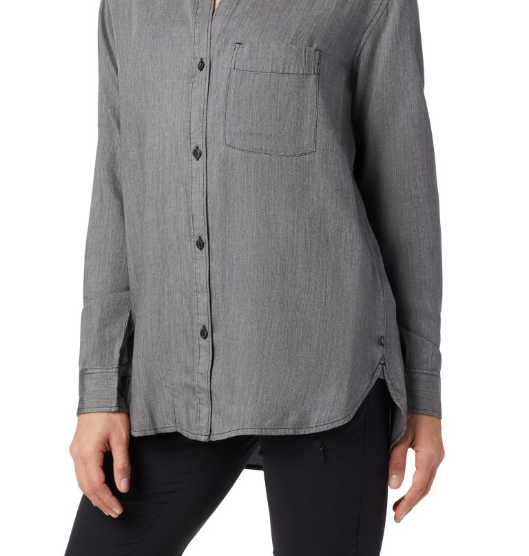 Thumbnail: Women's Willow Spring Long Sleeve Shirt, Color: Black, image 3