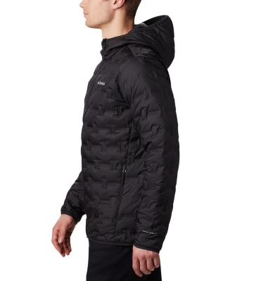 men's delta ridge down hooded jacket