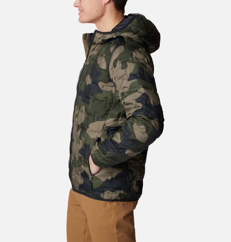 Man Active Camo Puffer Jacket