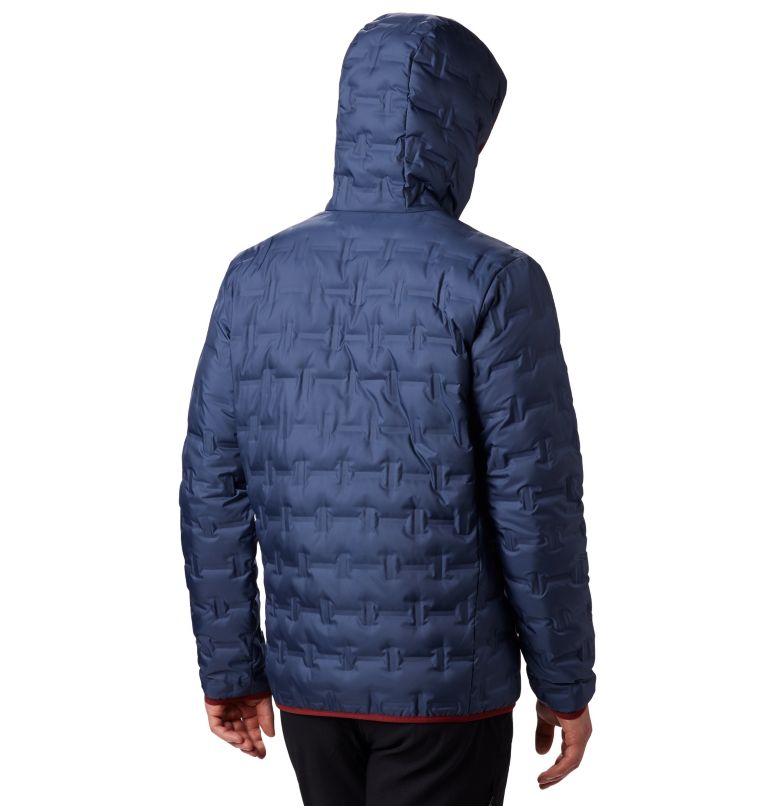 Delta Ridge Down Hooded Jacke | 478 | XXL, Color: Dark Mountain, image 2