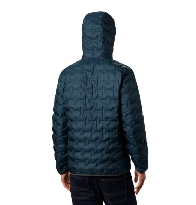 Men's Delta Ridge Down Hooded Jacket Delta Ridge&trade; Down Hooded Jacke | 010 | M, Night Shadow, back
