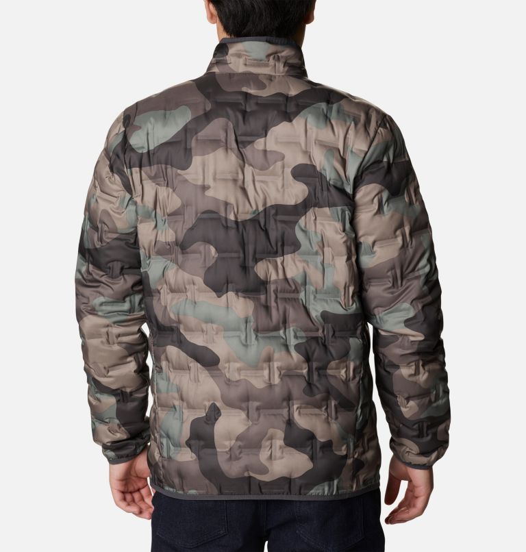 Men's Delta Ridge Down Jacket, Color: Cypress Mod Camo Print, image 2