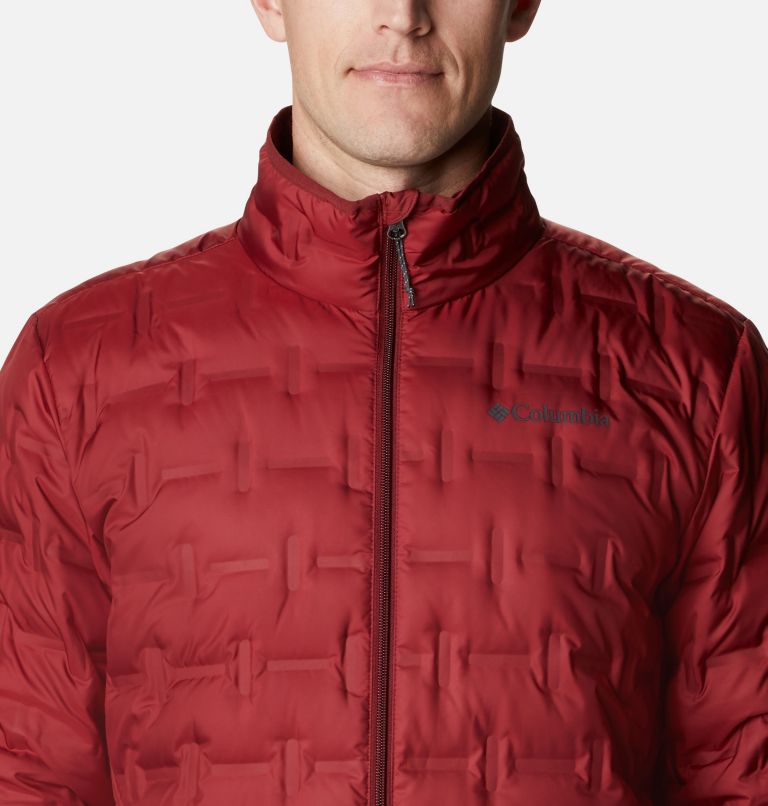 Men's Delta Ridge Down Jacket, Color: Red Jasper, image 4